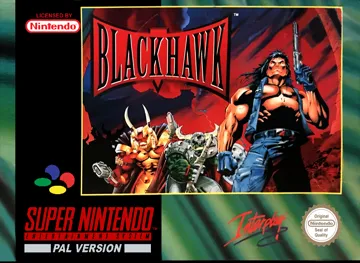 Blackhawk (Europe) (En,Fr,De) box cover front